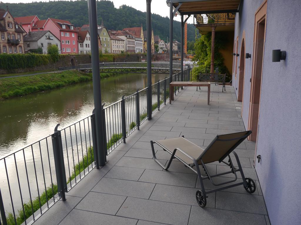 Tauberterrasse Apartment Wertheim Bagian luar foto